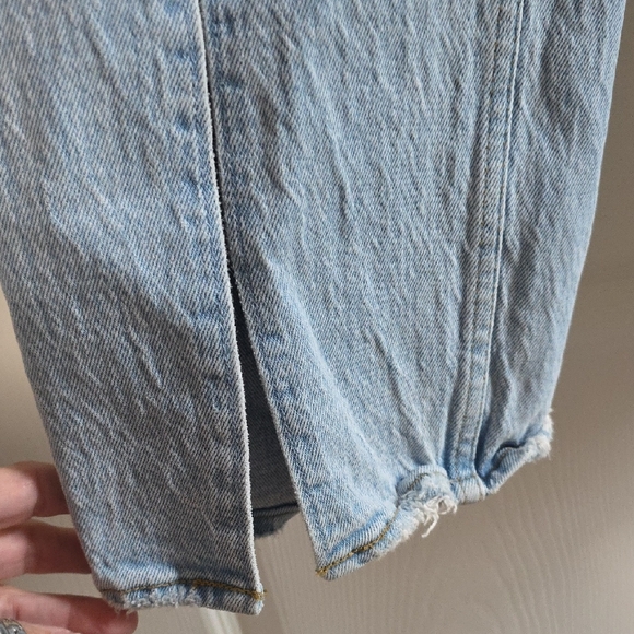 Abercrombie & Fitch Blue Straight Leg Jeans - Picture 2 of 6